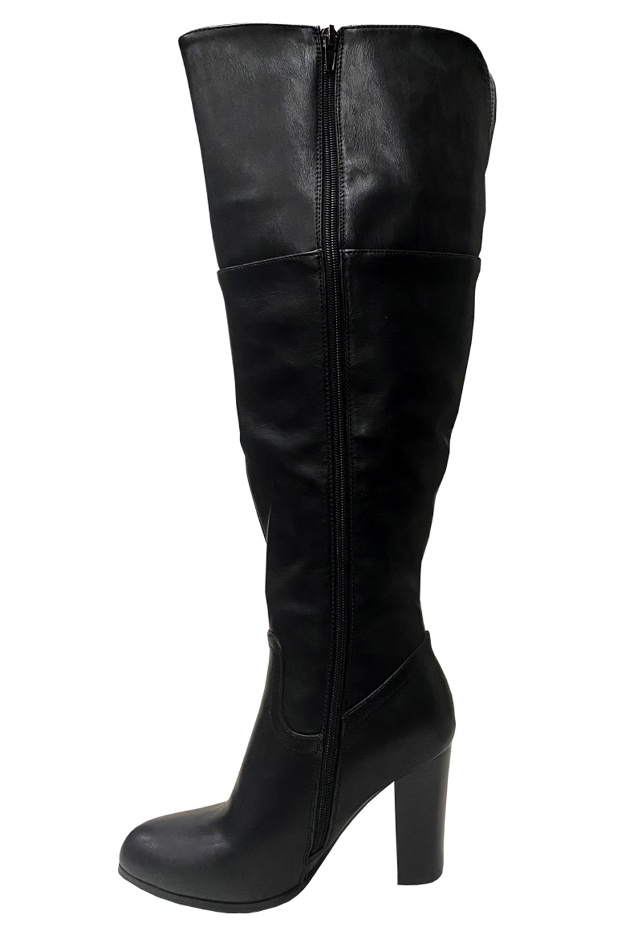 Ripley - BOTA ECOCUERO ZAS02 EN COLOR NEGRO