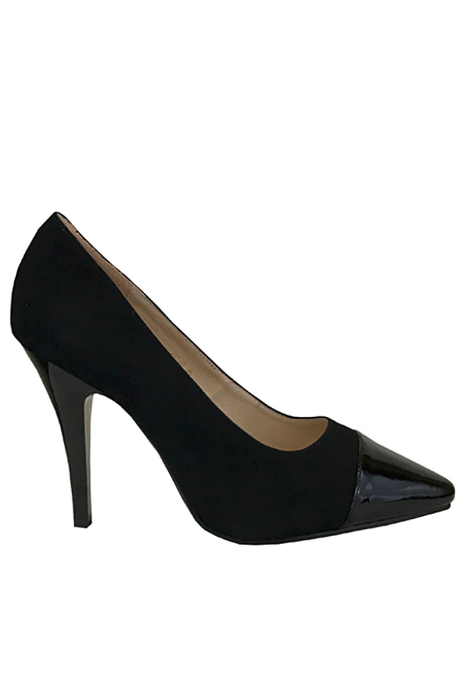 ZAPATO REINA GAMUZA ZAT49 NEGRO - 1