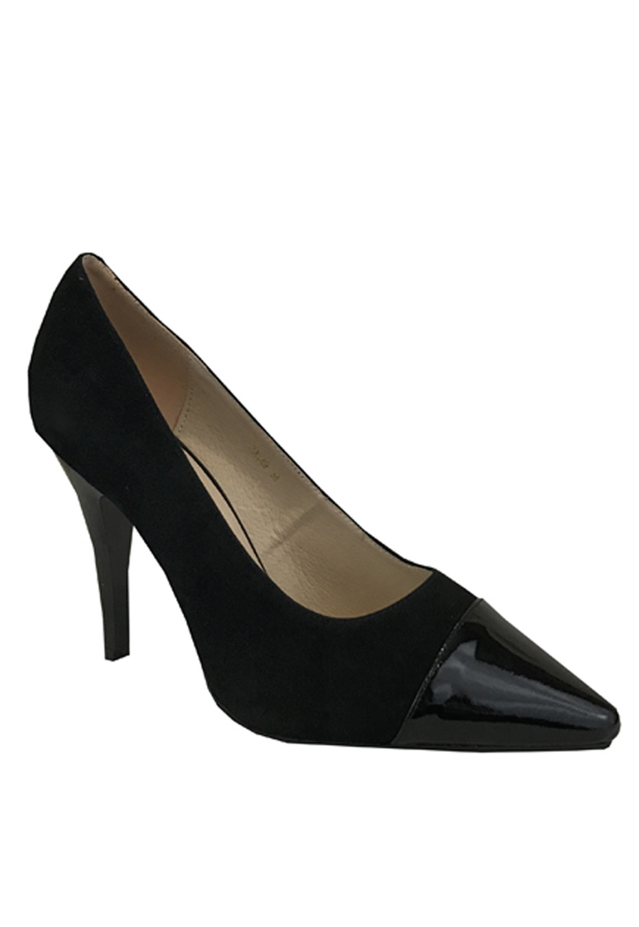 ZAPATO REINA GAMUZA ZAT49 NEGRO - 2