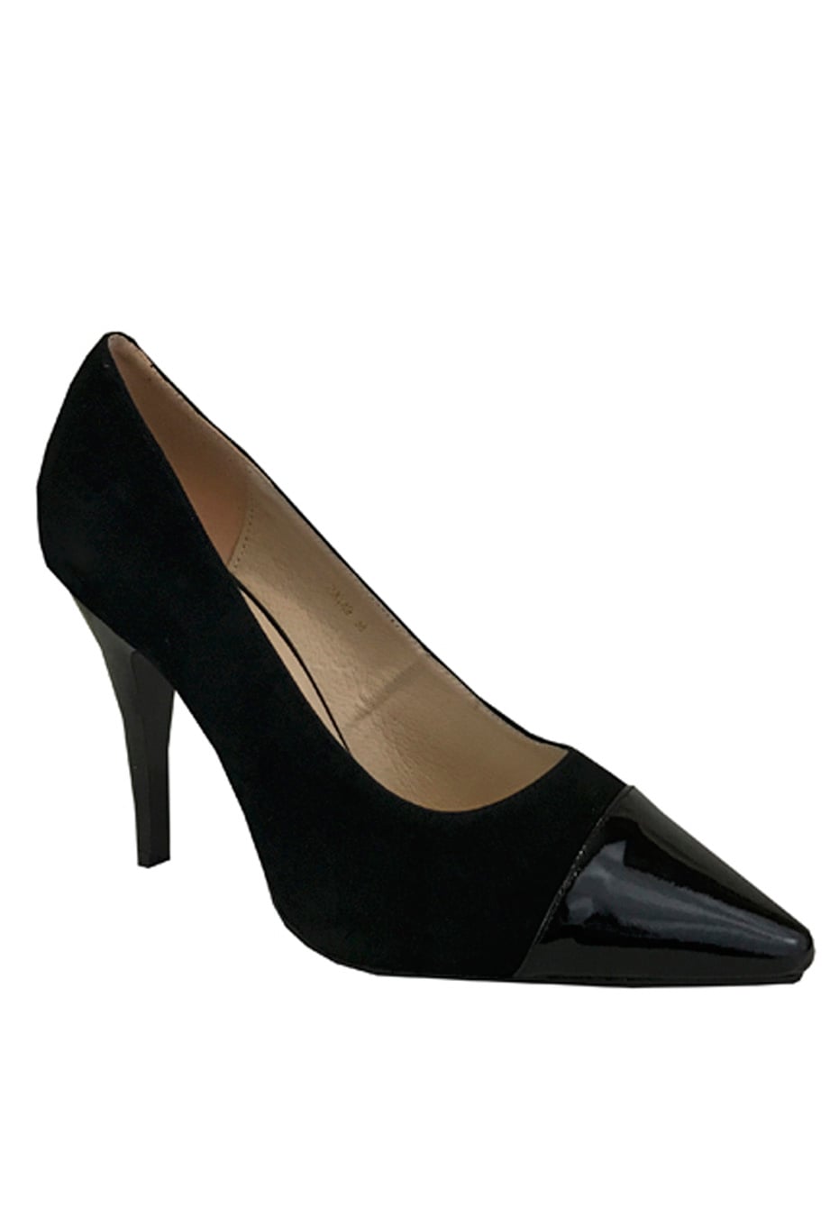 ZAPATO REINA GAMUZA ZAT49 NEGRO - 2