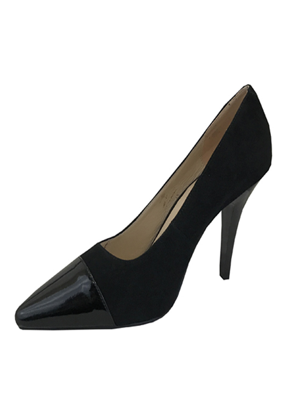 ZAPATO REINA GAMUZA ZAT49 NEGRO - 3