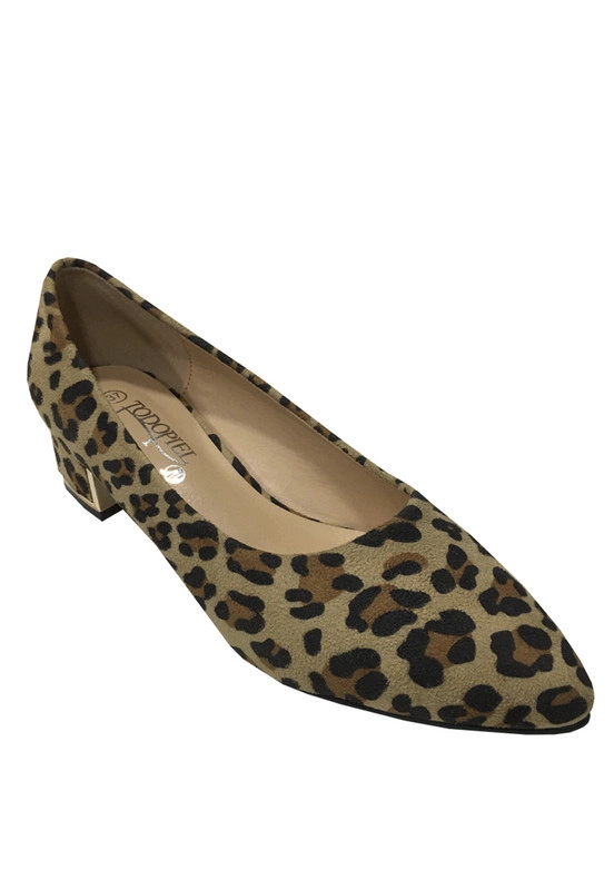 BALLERINA GAMUZA ECOLOGICA ZAU20 ANIMALPRINT - 2