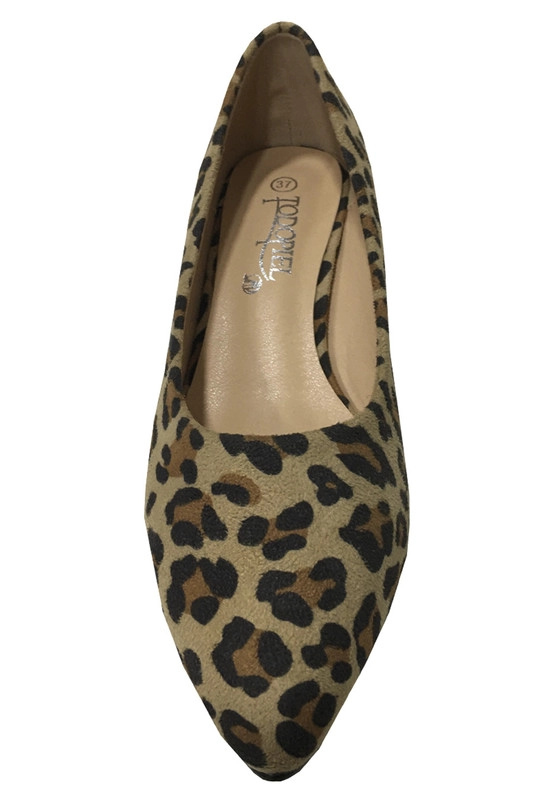BALLERINA GAMUZA ECOLOGICA ZAU20 ANIMALPRINT - 3