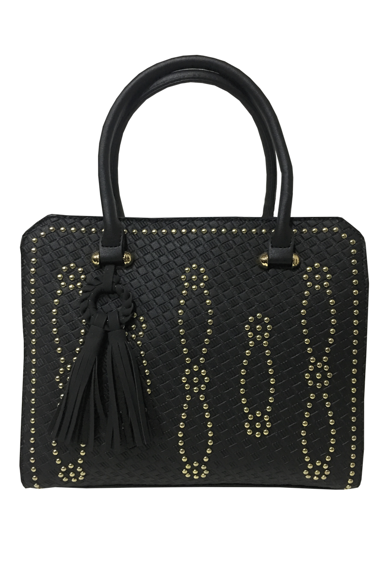 CARTERA CUERO ECOLÓGICO CRR60 NEGRO - 1