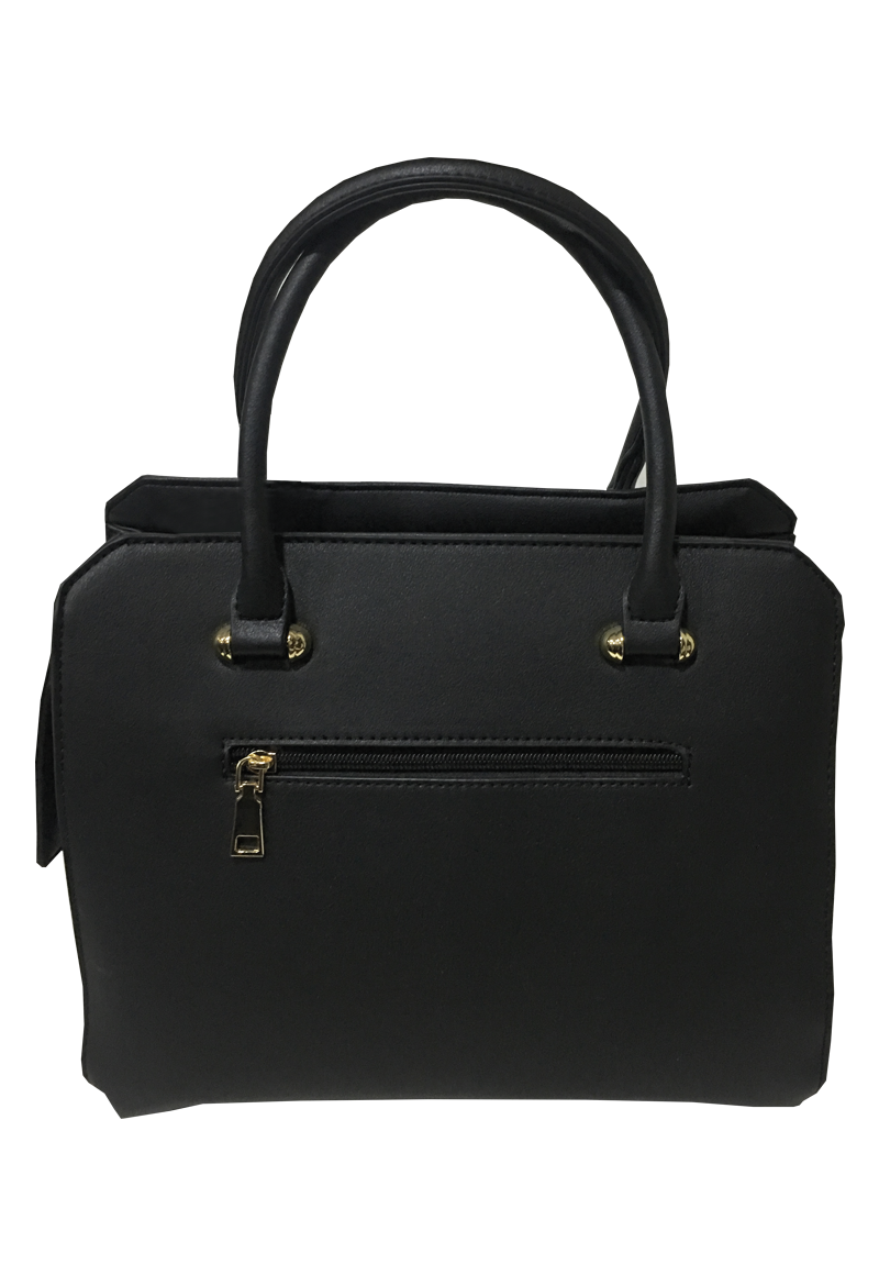 CARTERA CUERO ECOLÓGICO CRR60 NEGRO - 3