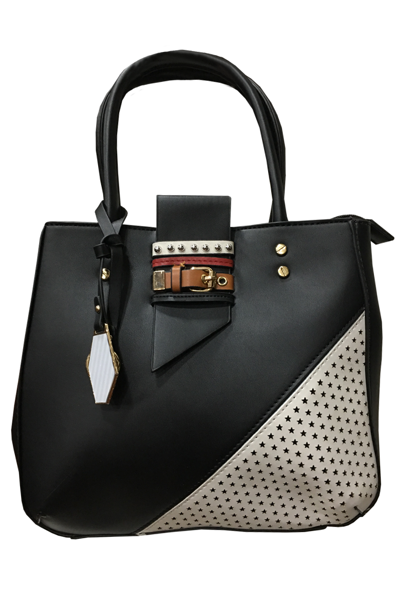 CARTERA CUERO ECOLÓGICO CRR53 NEGRO - 1