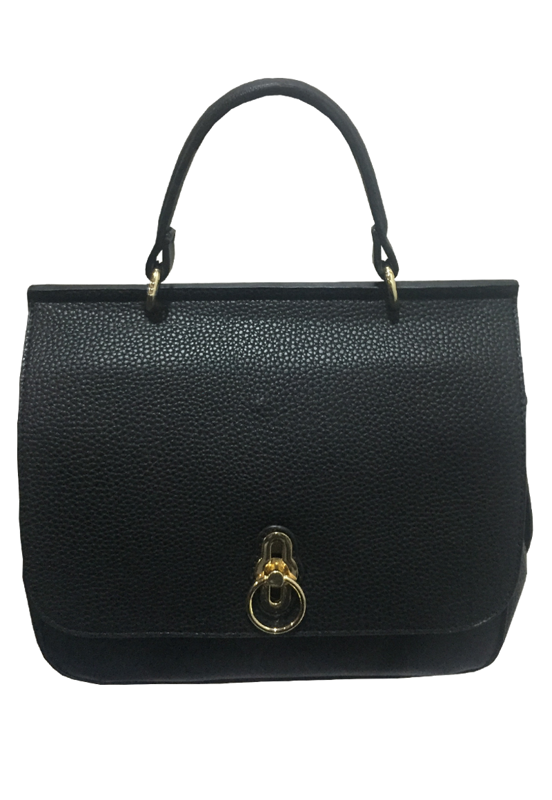 CARTERA CUERO ECOLÓGICO CRO61 NEGRO - 1