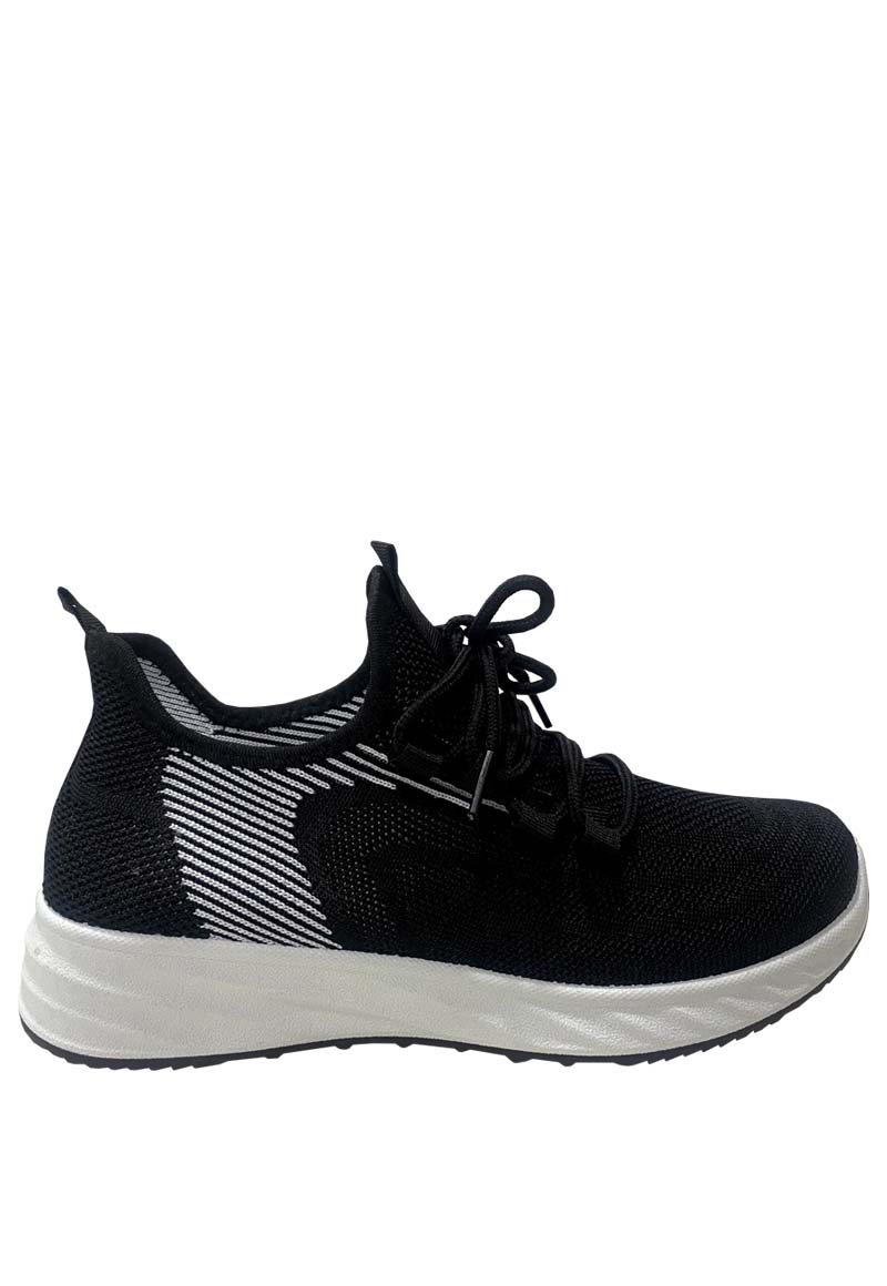 ZAPATILLAS MUJER TODOPIEL CASUALES NEGRO ZAZ54 - 1