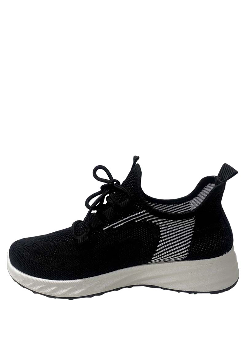 ZAPATILLAS MUJER TODOPIEL CASUALES NEGRO ZAZ54 - 5