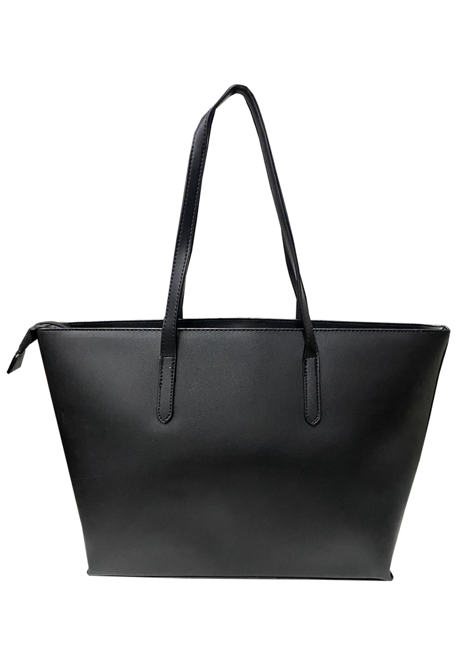 CARTERA CUERO ECOLÓGICO CRT60 NEGRO - 3