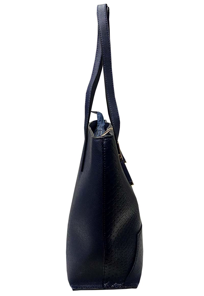 CARTERA CUERO ECOLOGICO CRT46 AZUL MARINO - 2