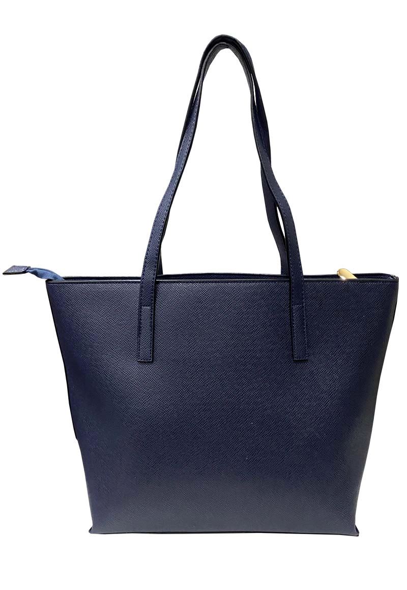 CARTERA CUERO ECOLOGICO CRT46 AZUL MARINO - 3