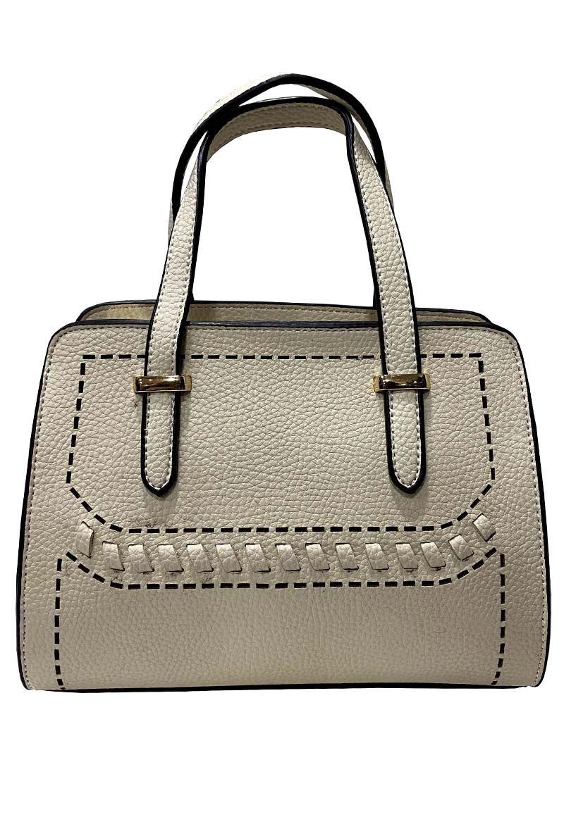 CARTERA CUERO ECOLOGICO CRM42 BEIGE - 1