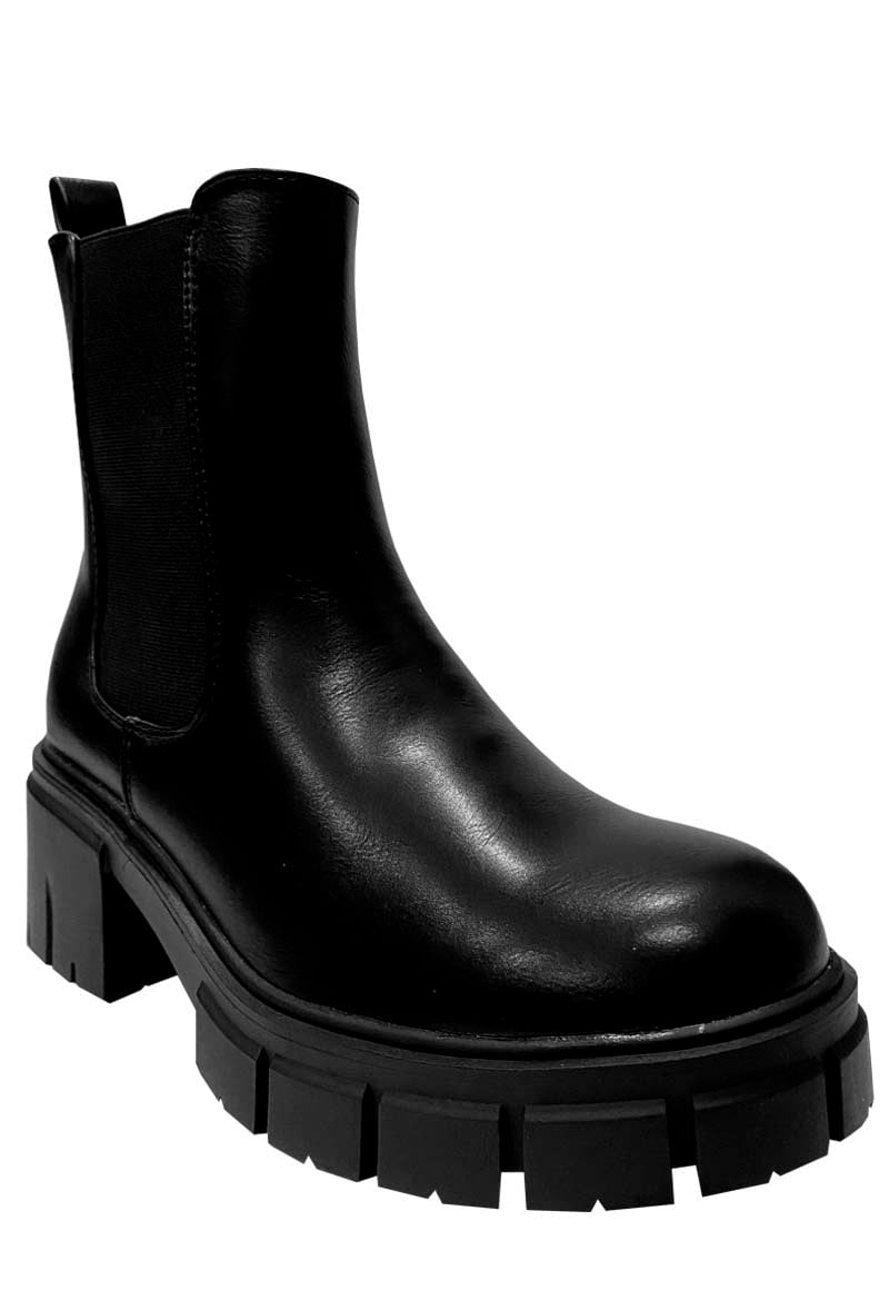BOTÍN ECOCUERO NEGRO ZAZ17 CASUAL - 2