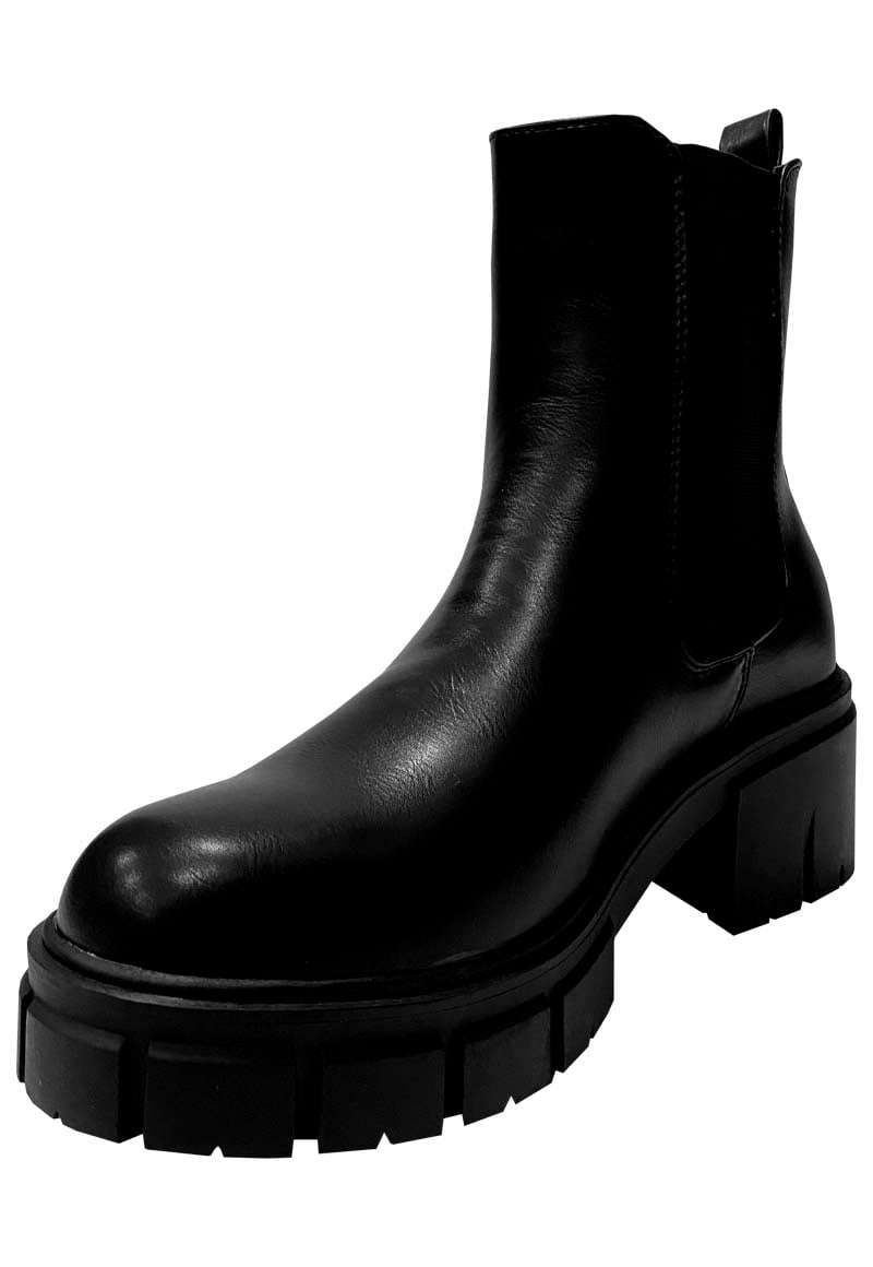 BOTÍN ECOCUERO NEGRO ZAZ17 CASUAL - 4