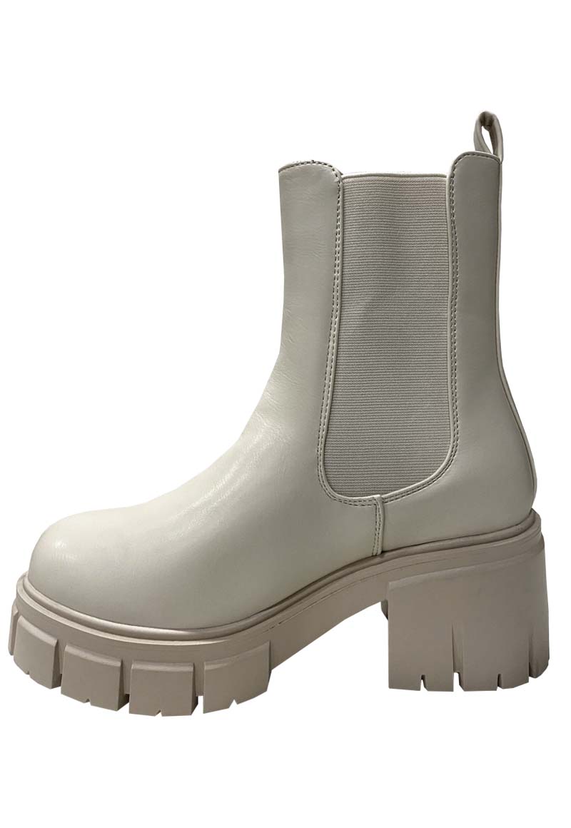 BOTÍN ECOCUERO BLANCO ZAZ17 INVIERNO CASUAL - 5