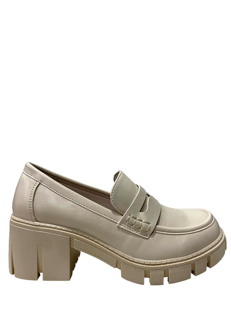MOCASIN ECOCUERO ZAZ47 BLANCO INVIERNO - 1