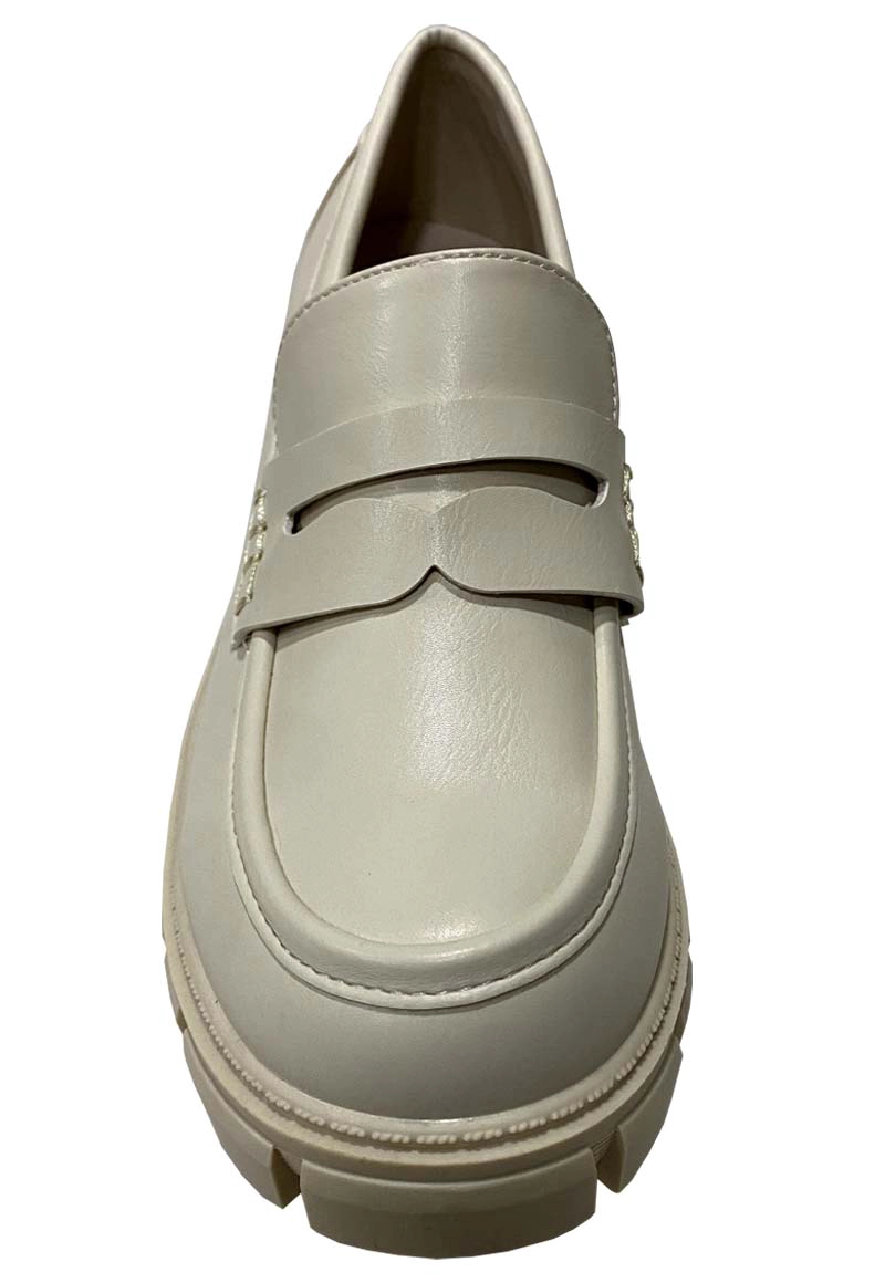 MOCASIN ECOCUERO ZAZ47 BLANCO INVIERNO - 3
