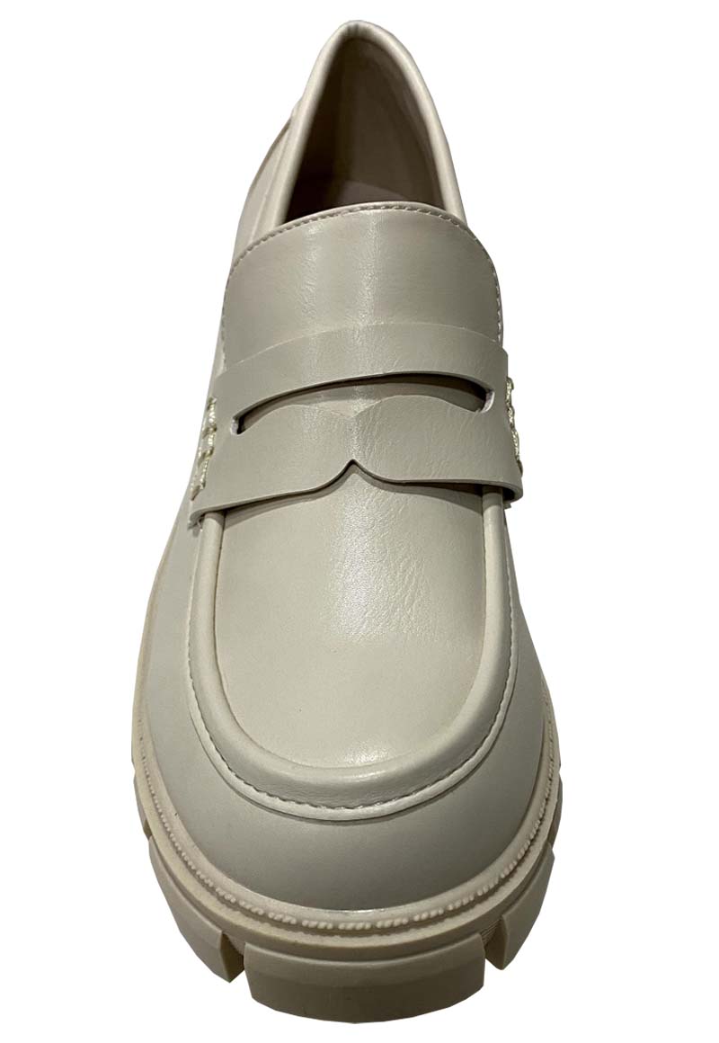 MOCASIN ECOCUERO ZAZ47 BLANCO INVIERNO - 3