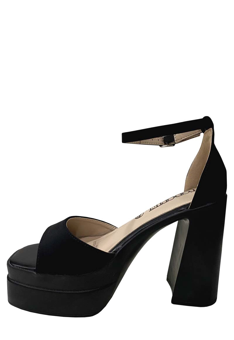 SANDALIAS MUJER TODOPIEL NEGRO ECOCUERO ZAZ64 - 5