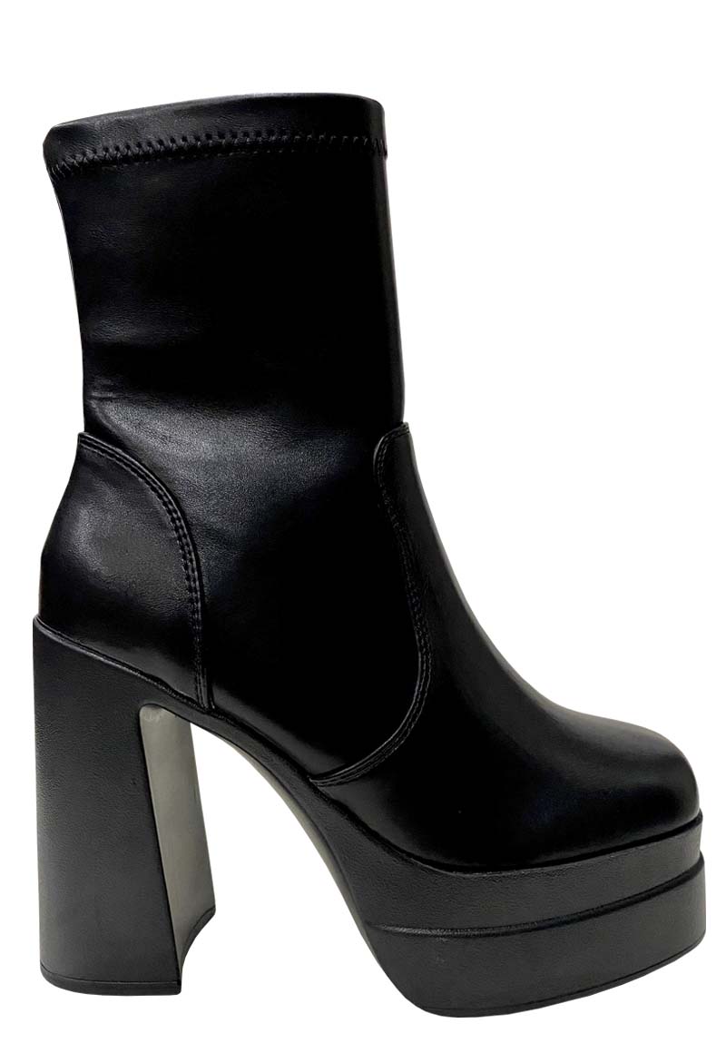 Ripley - BOTIN ECOCUERO ZAZ62 NEGRO