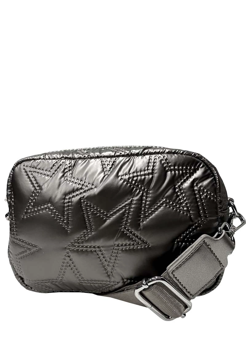 CARTERA NAYLON CRU53 PLATA - 1