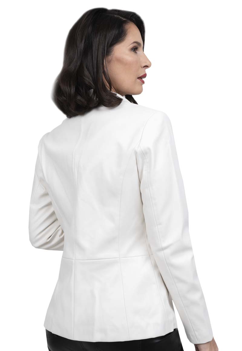 BLAZER ECOCUERO CHG65 BLANCO - 3