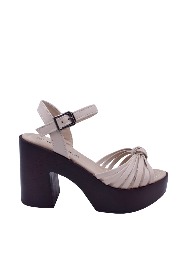 SANDALIAS MUJER TODOPIEL BEIGE ECOCUERO ZAZ74 - 1