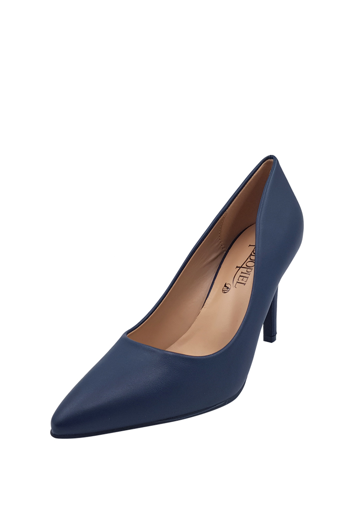 ZAPATO REINA ECOCUERO ZAR06 AZUL MARINO - 4
