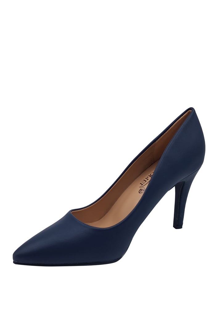 ZAPATO REINA ECOCUERO ZAR06 AZUL MARINO - 5