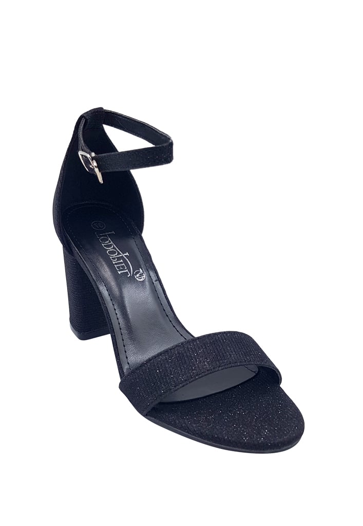 SANDALIAS MUJER TODOPIEL NEGRO TELA ZAZ75 - 2