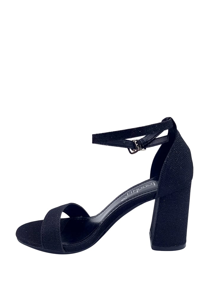 SANDALIAS MUJER TODOPIEL NEGRO TELA ZAZ75 - 5