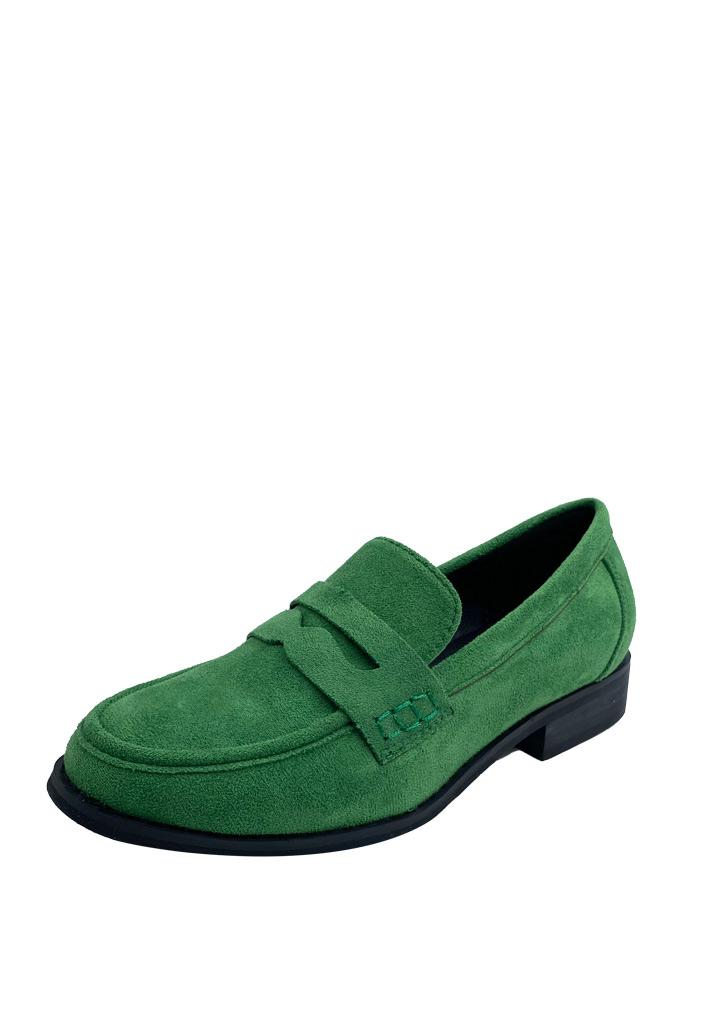 MOCASIN GAMUZA ECOLOGICA ZB008 VERDE - 4