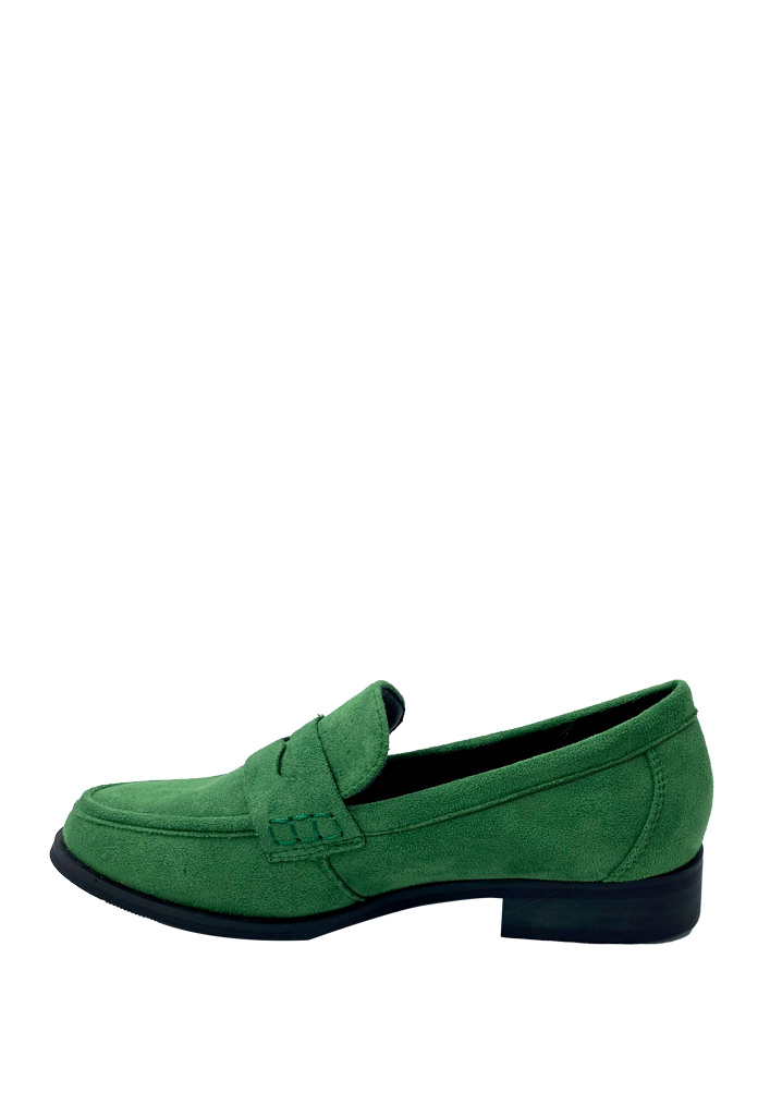 MOCASIN GAMUZA ECOLOGICA ZB008 VERDE - 5