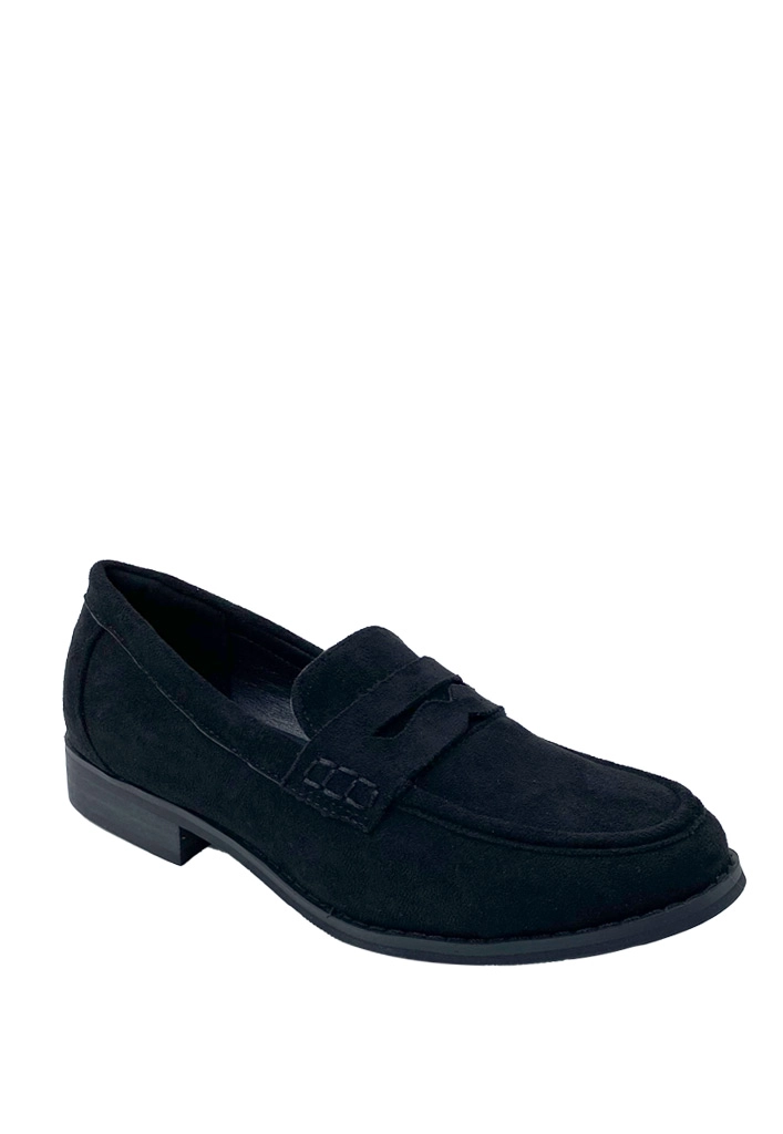 MOCASIN GAMUZA ECOLÓGICA ZB008 NEGRO - 2