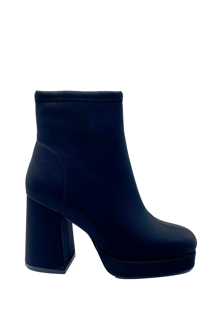 BOTIN ZAZ90 TEXTIL NEGRO - 1