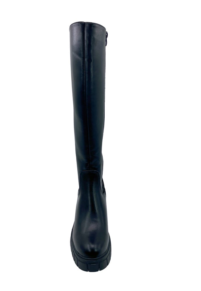 BOTAS MUJER TODOPIEL NEGRO ZB001 ECOCUERO - 3