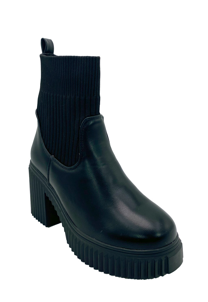 BOTIN ECOCUERO ZAZ98 NEGRO - 2