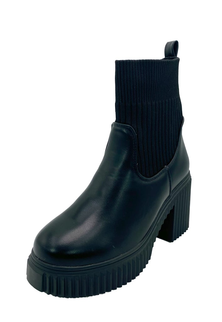 BOTIN ECOCUERO ZAZ98 NEGRO - 4