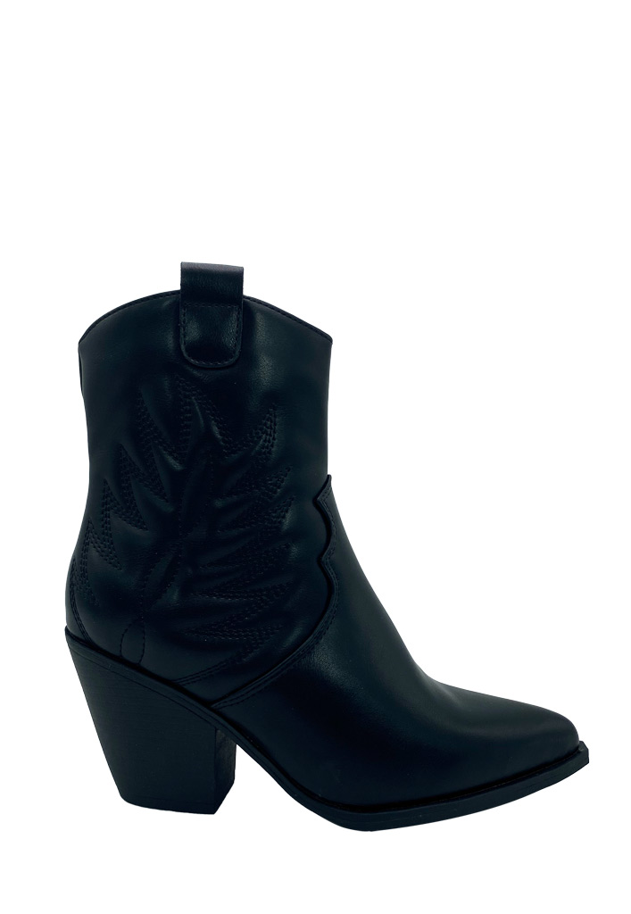 BOTIN ZAZ97 ECOCUERO NEGRO