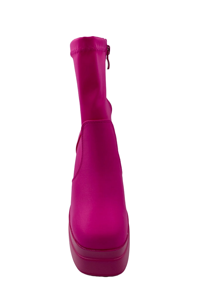 BOTIN ZAZ62 TEXTIL FUCSIA - 3