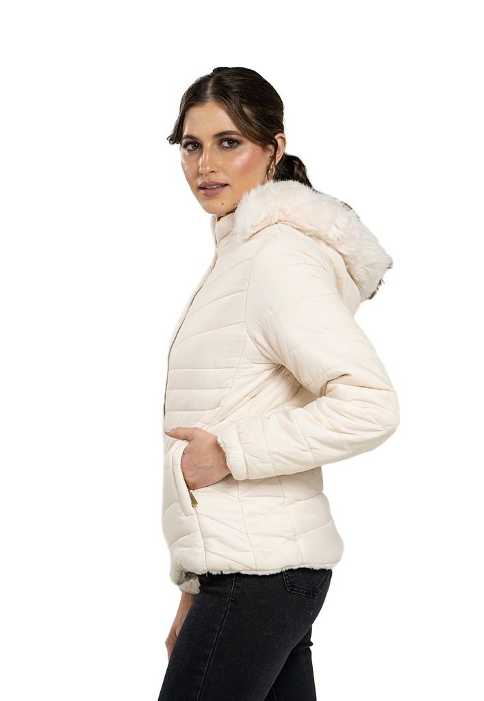 PARKA CHG71 POLIÉSTER BLANCO - 2
