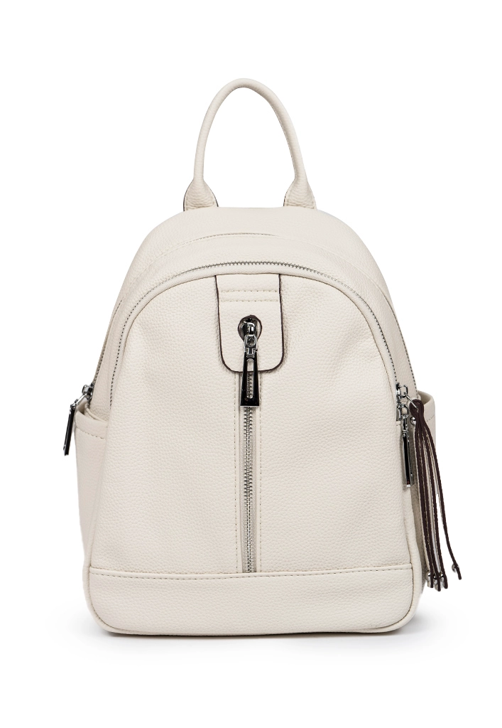 MOCHILA ECOCUERO CRX21 BLANCO - 1