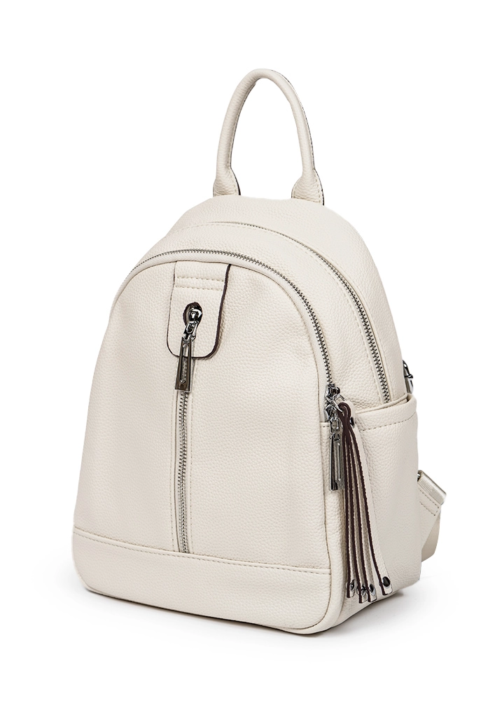 MOCHILA ECOCUERO CRX21 BLANCO - 2