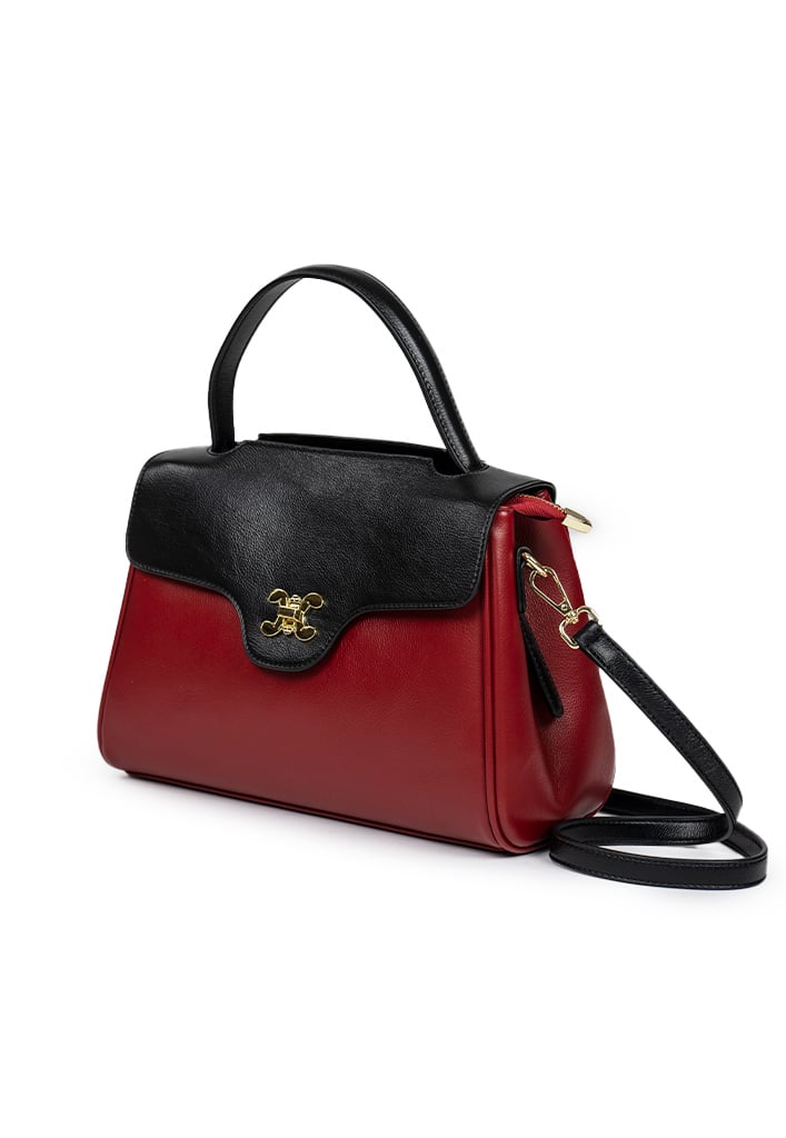 CARTERA ECOCUERO CRU98 ROJO - 3