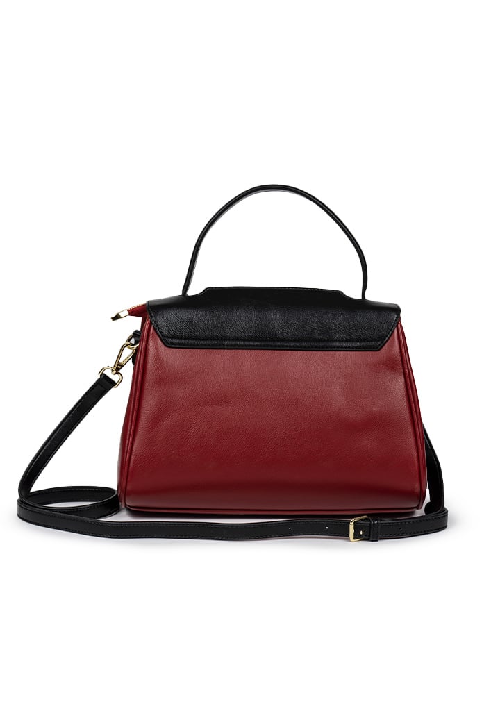 CARTERA ECOCUERO CRU98 ROJO - 4