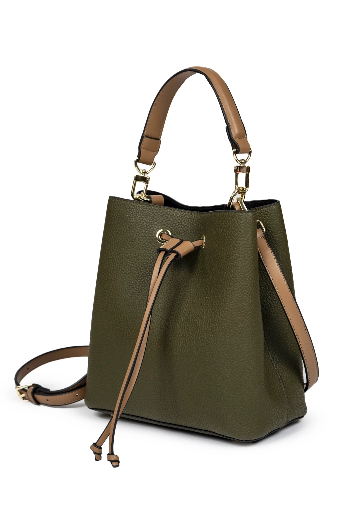 CARTERA ECOCUERO CRU97 VERDE - 2