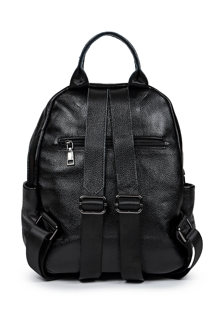 MOCHILA CUERO CRU46 NEGRO - 3