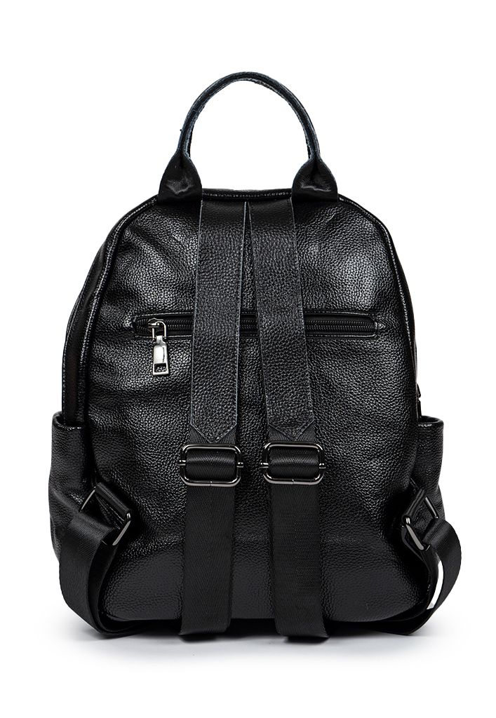 MOCHILA CUERO CRU46 NEGRO - 3
