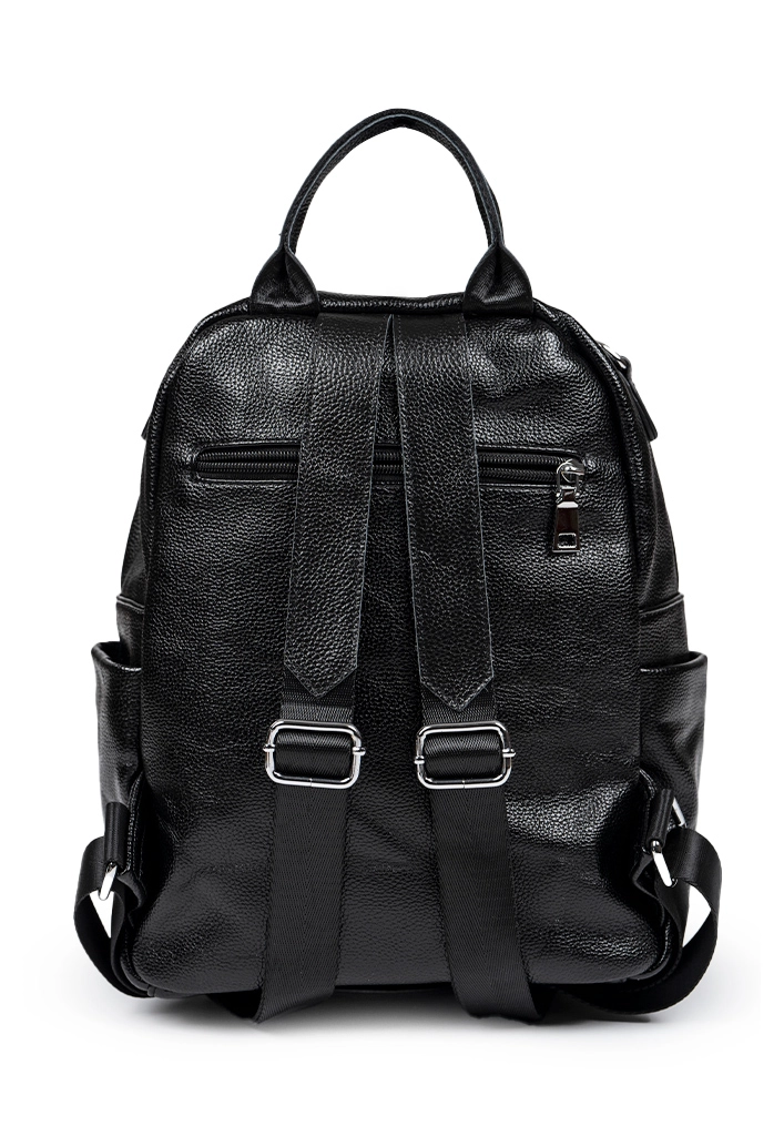 MOCHILA CUERO CRU42 NEGRO - 3